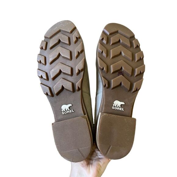 Sorel Emelie Zip Boots Gray Tan size 9 - Picture 5 of 14